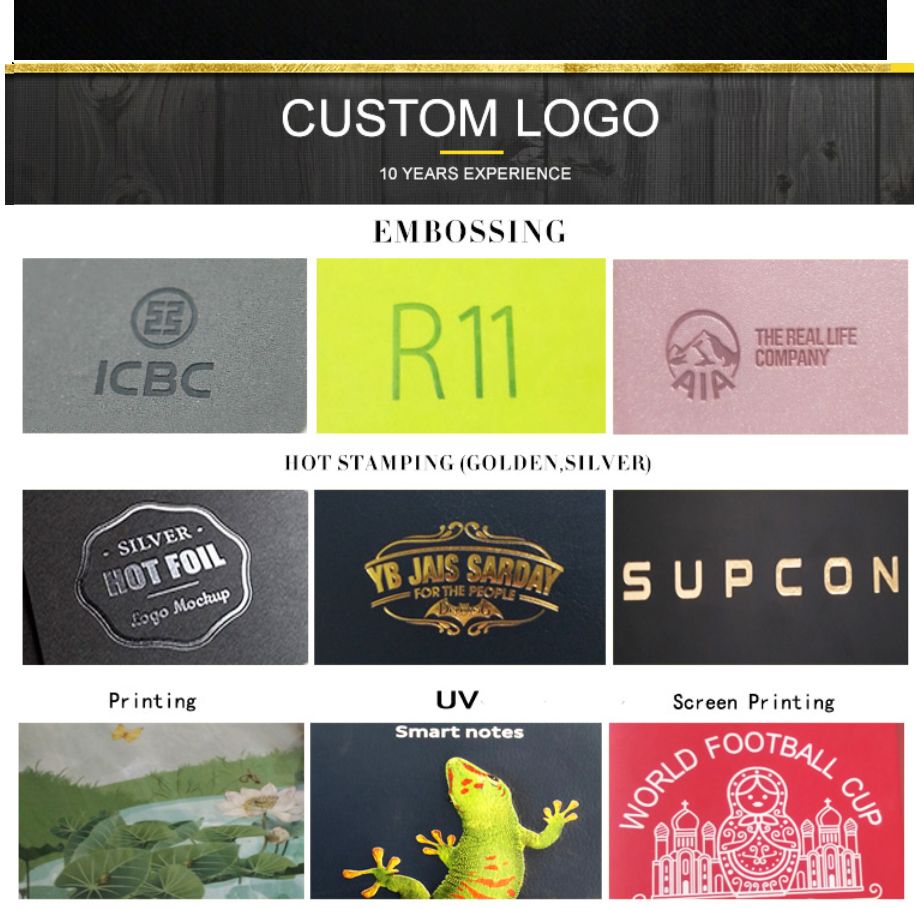 Muti-Function Design Leather Note Book with Phone Holder and Pocket