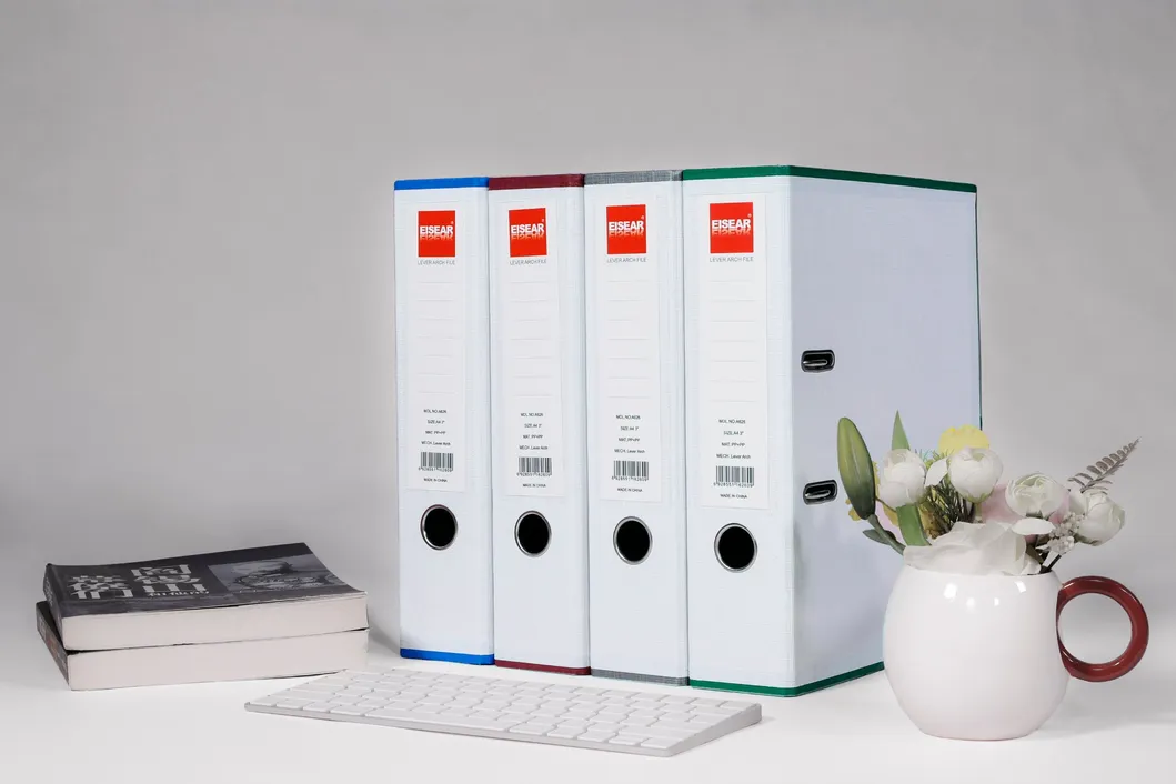 New Arrival 2-Tone PP Lever Arch Files