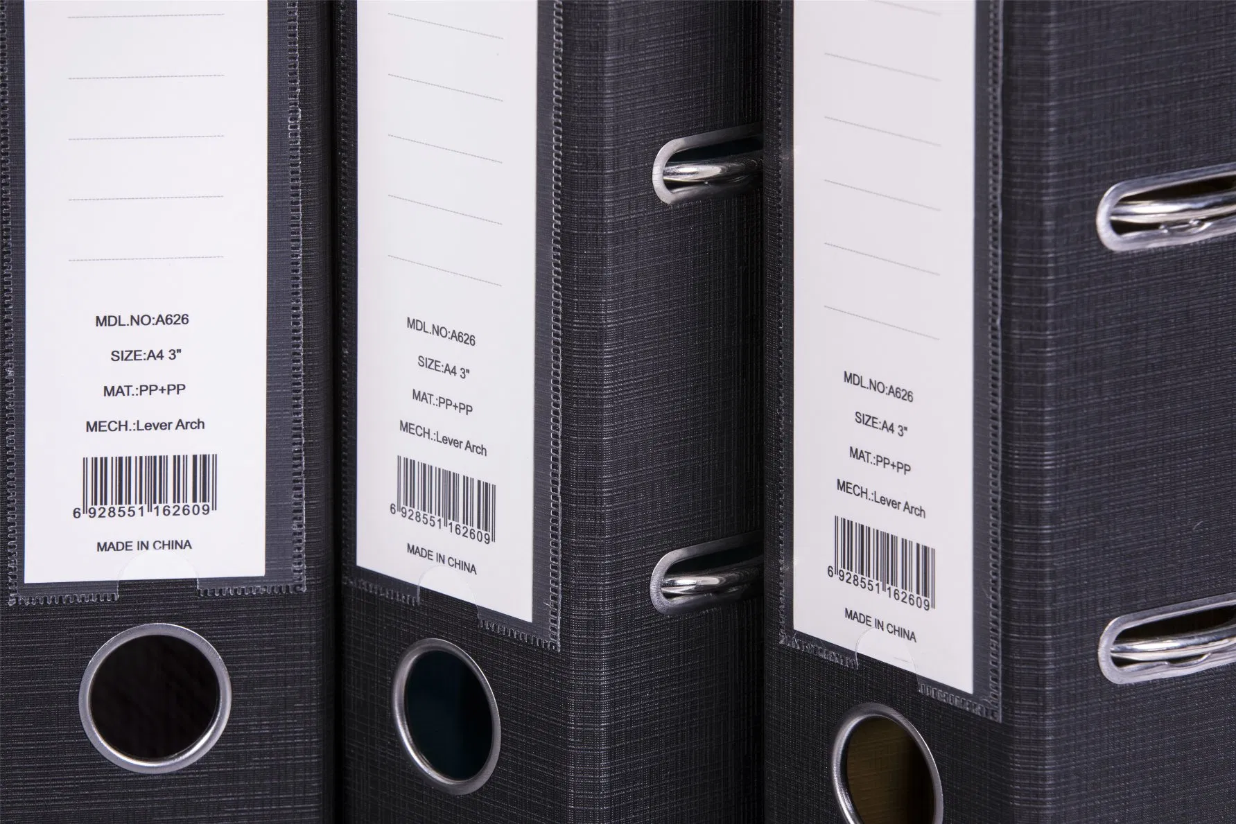 New Design 2-Tone PP Lever Arch Files / Box Files From Shenzhen China Big Factory