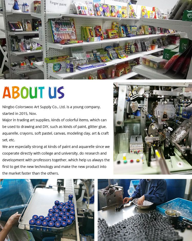 Non-Toxic Art Set Acrylic Color Paint for Kids