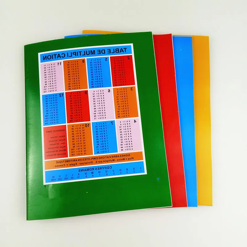 OEM Logo School Supplies Exercise Book Stationery Customized Books