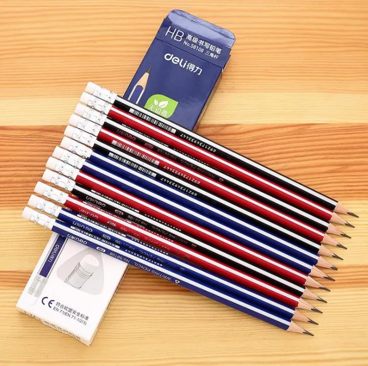 Office Stationery Wooden Black Lead 2b/Hb Drawing Pencil
