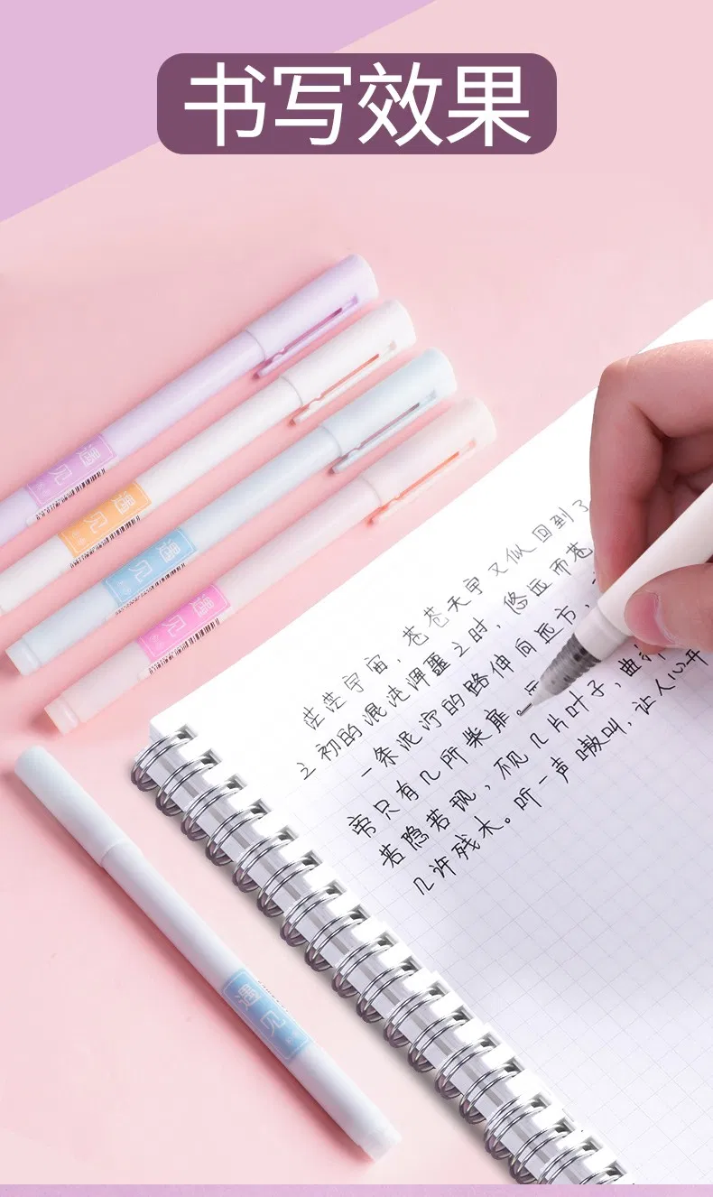 Office Supply Stationery Free Ink System Roller Pen Vintage Color