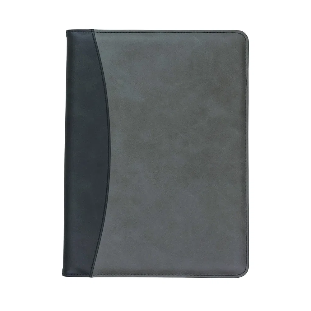 Personalized Faux Leather Organizing Padfolio Custom Compendium A5 Folder