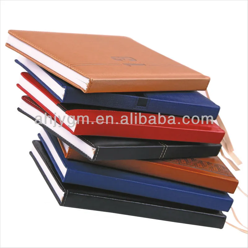 Popular Black/Brown Color PVC& Oxford Agenda