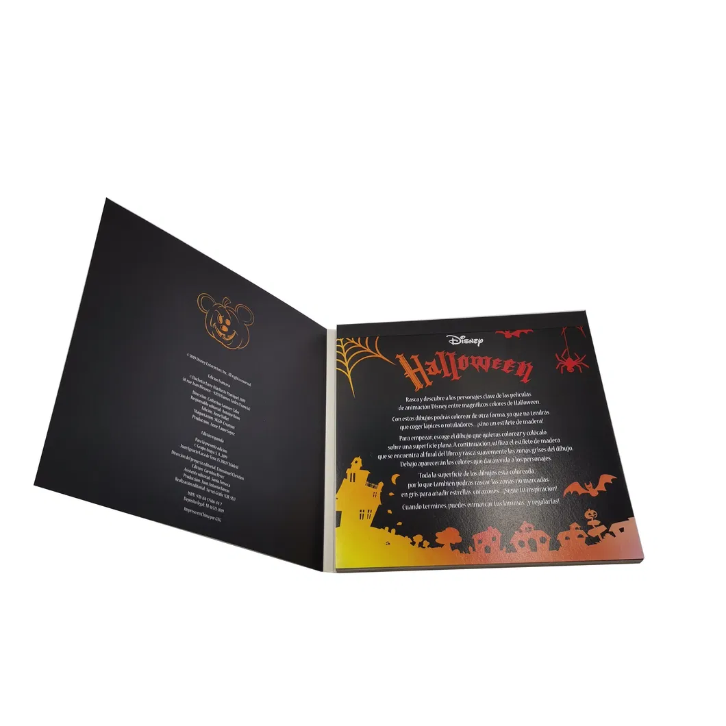 Printing Genial Writing Colorful Design Fancy Softcover Painting Book