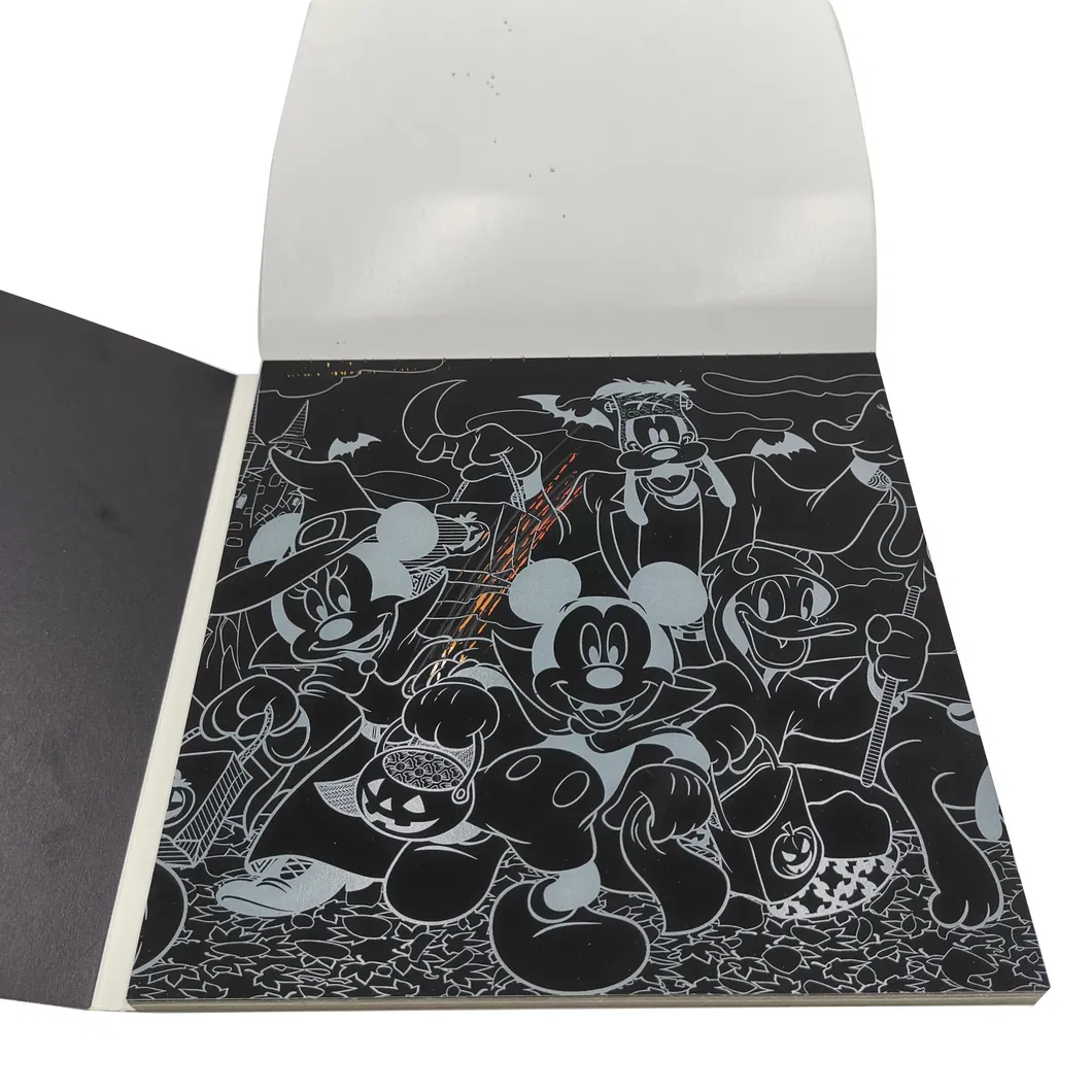 Printing Genial Writing Colorful Design Fancy Softcover Painting Book