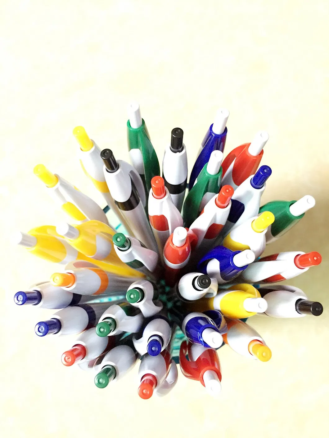 Promotional Cheap White Javelin Style Dart Plastic Pen with Custom Logo