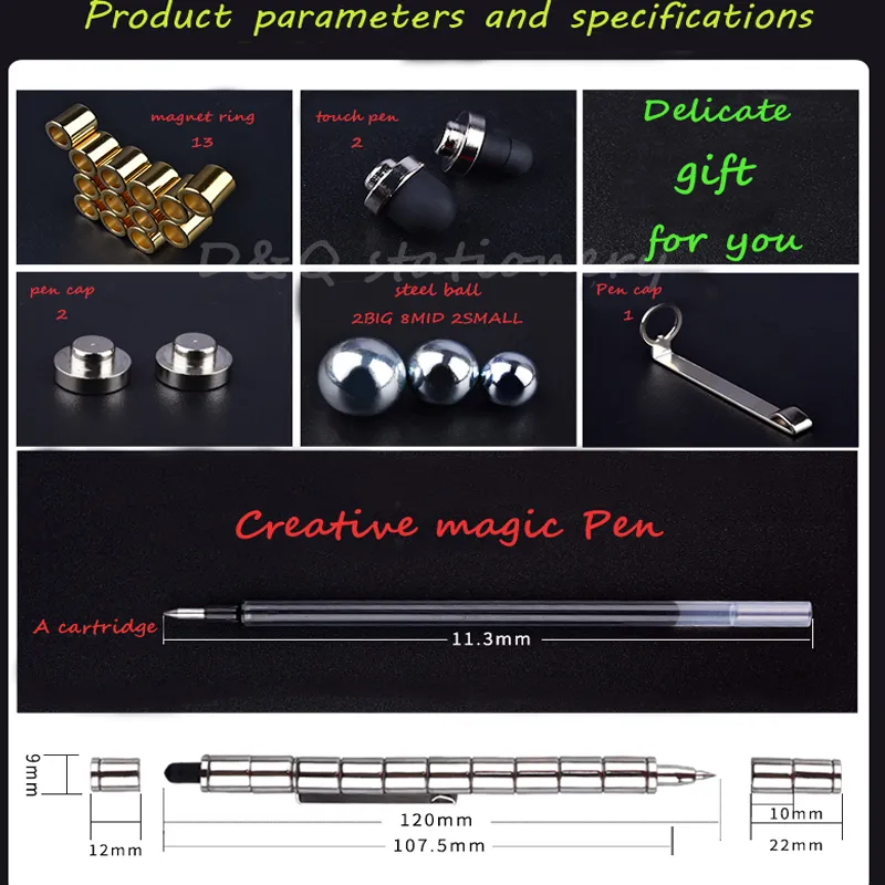 Promotional Magnetic Multifunction Polar Ball Pen Stylus