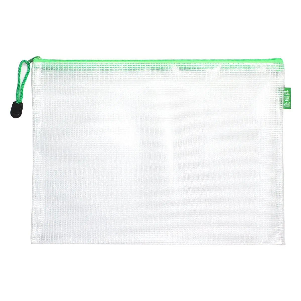 Promotional Portable Transparent B5 PVC Stationery Storage Student Teacher Officer Document File Bag