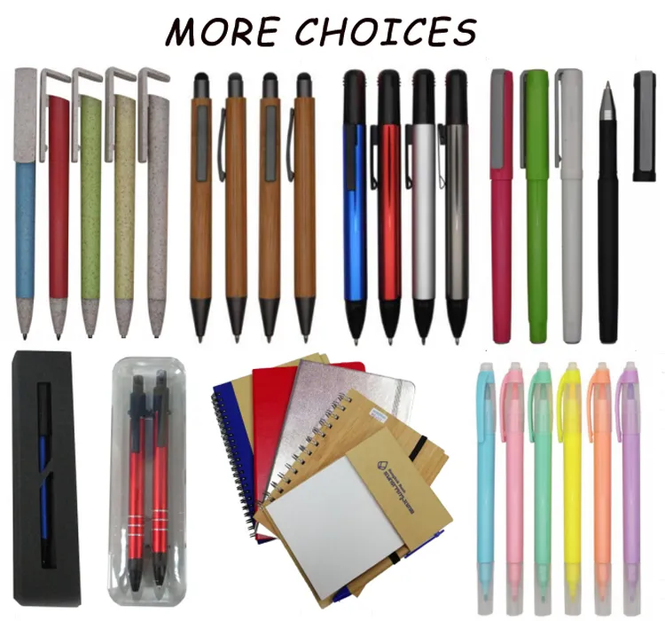 Slim Metal Ball Pen with Logo Laser for Hotel Using with Golden Parts