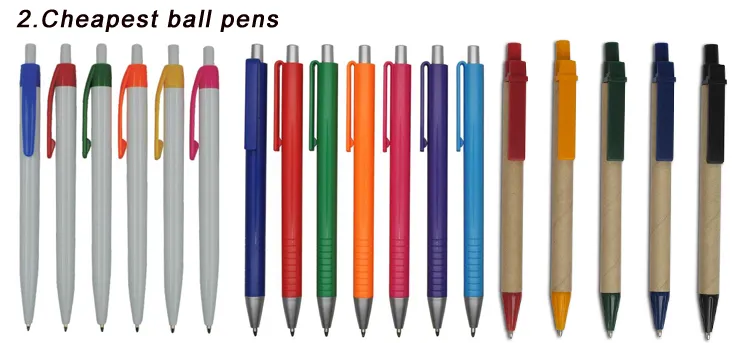 Slim Metal Ball Pen with Logo Laser for Hotel Using with Golden Parts