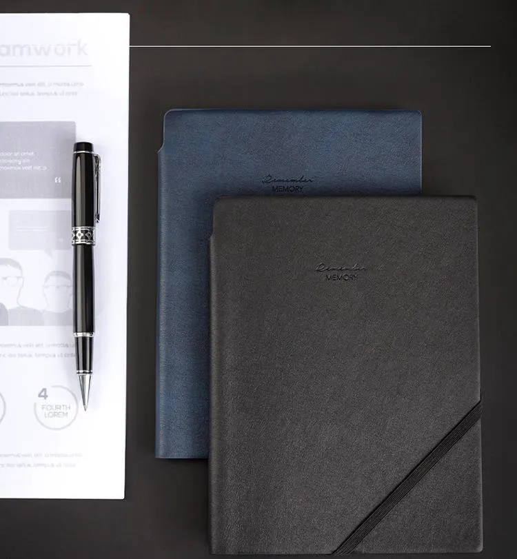 Stationery Office Supplies 25K 96sheets Leather Notebook