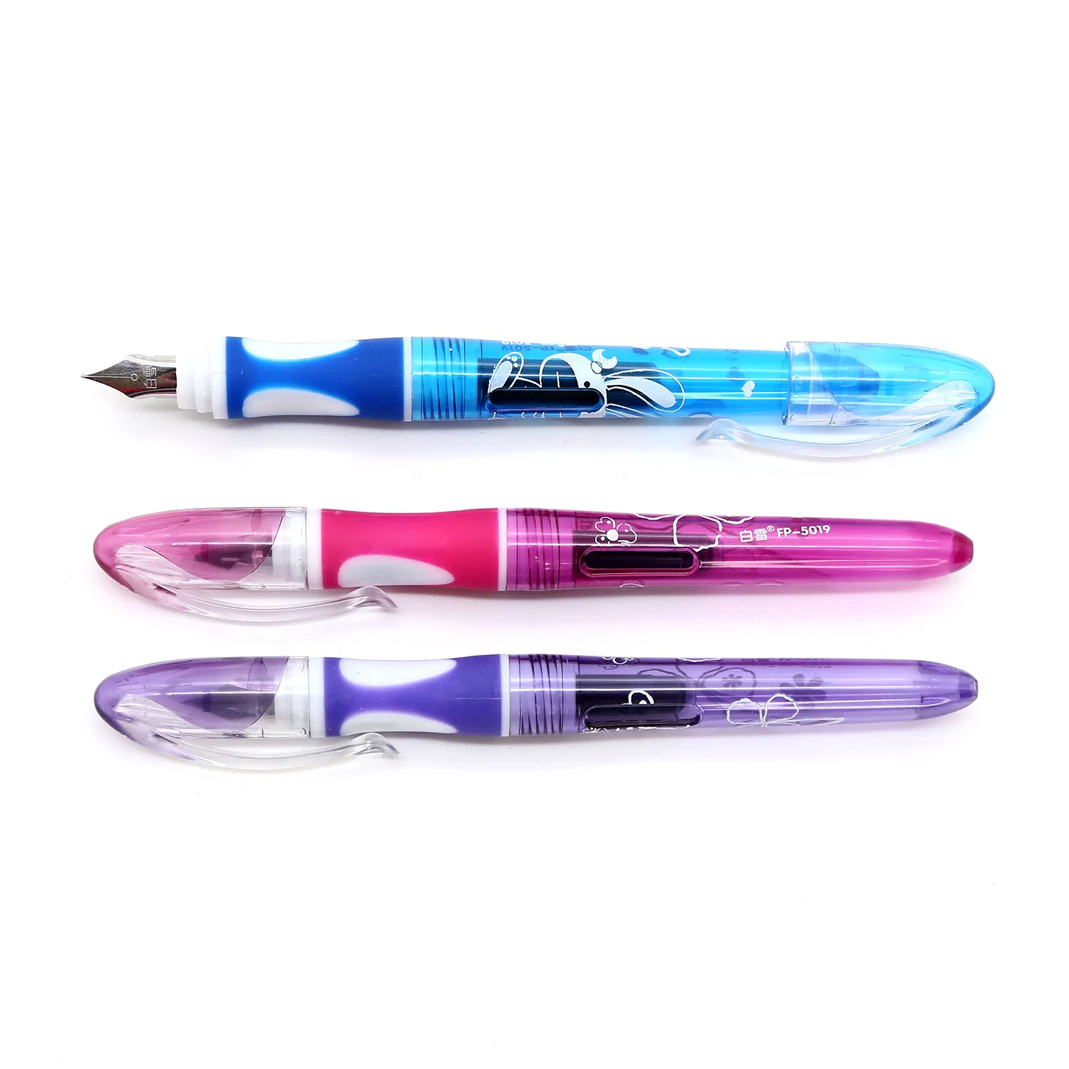 Stationery School Supply Cartridge Pen Ink Pen Snowhite Fountain Pen Double Injection Mould