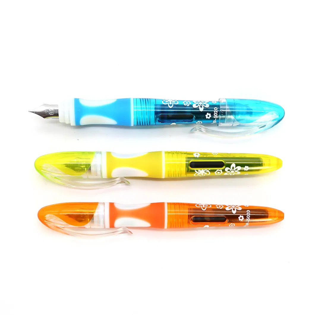 Stationery School Supply Cartridge Pen Ink Pen Snowhite Fountain Pen Double Injection Mould