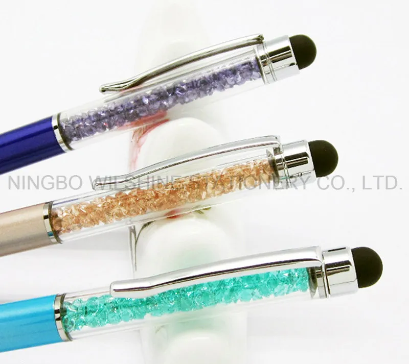 The Most Popular Crystal Diamond Stylus Pen for Gift (IP0015)