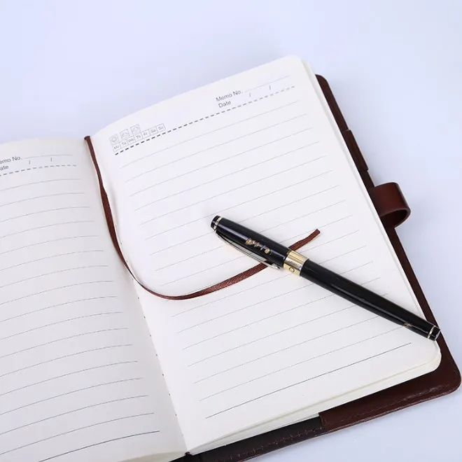 Top Grade PU Notebook with Customized Sizes