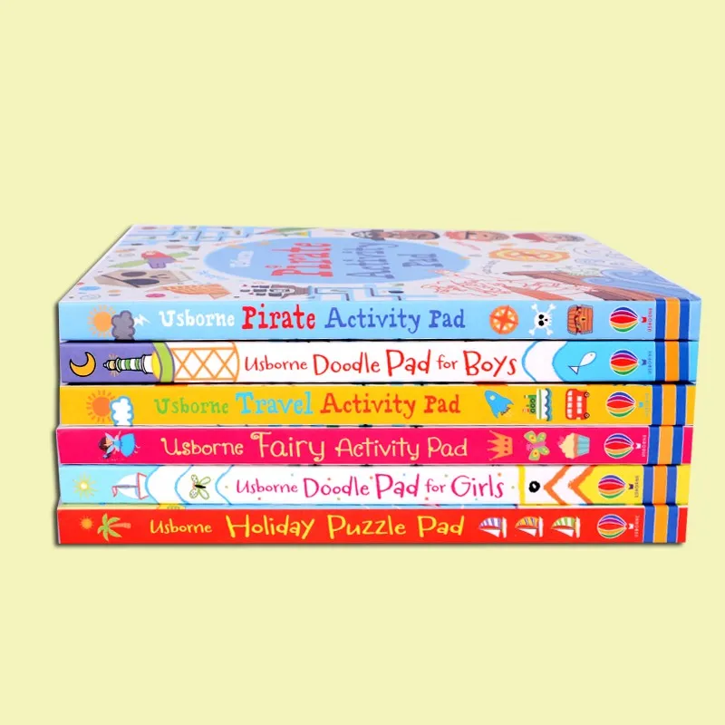 Top Quality Colouring Story Book Sticker English Books for Children