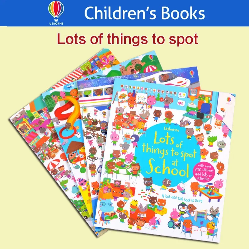 Top Quality Colouring Story Book Sticker English Books for Children