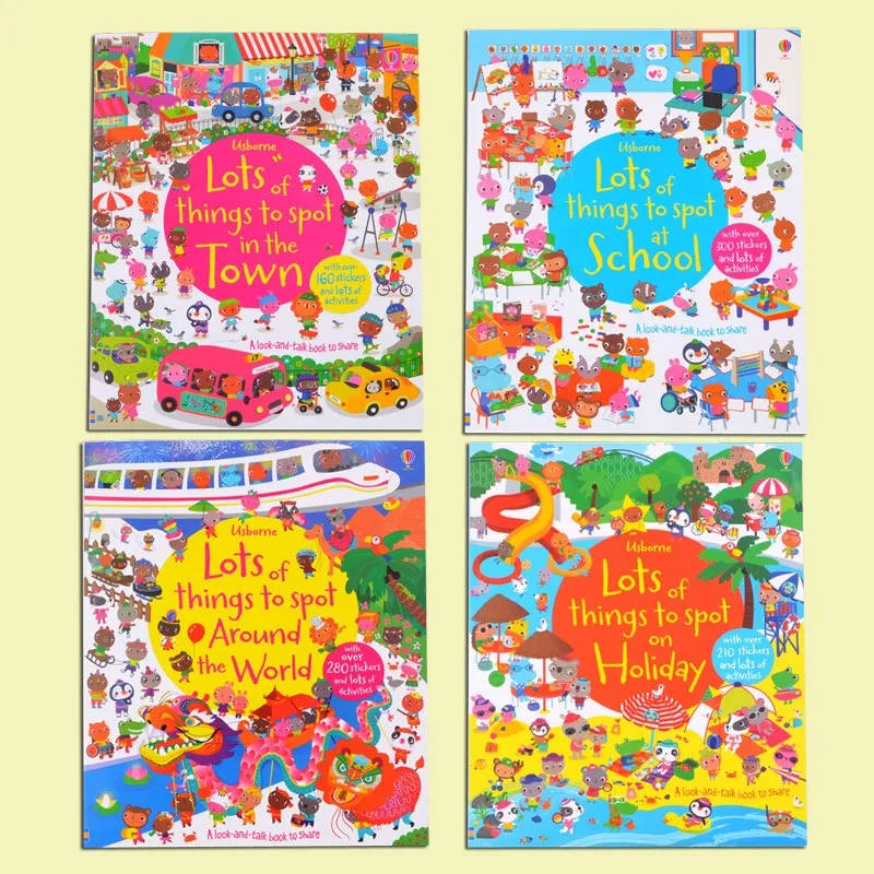 Top Quality Colouring Story Book Sticker English Books for Children