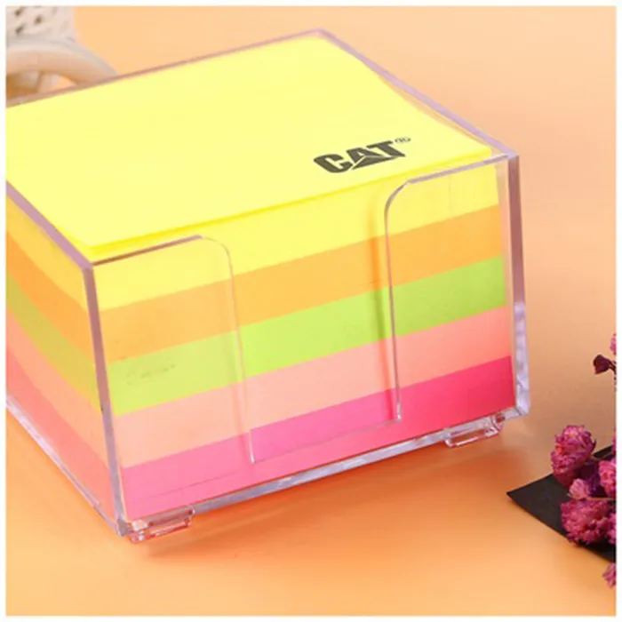 Top Quality Custom Sticky Note Pad Different Color Colorful Sticky Notes for Office Use