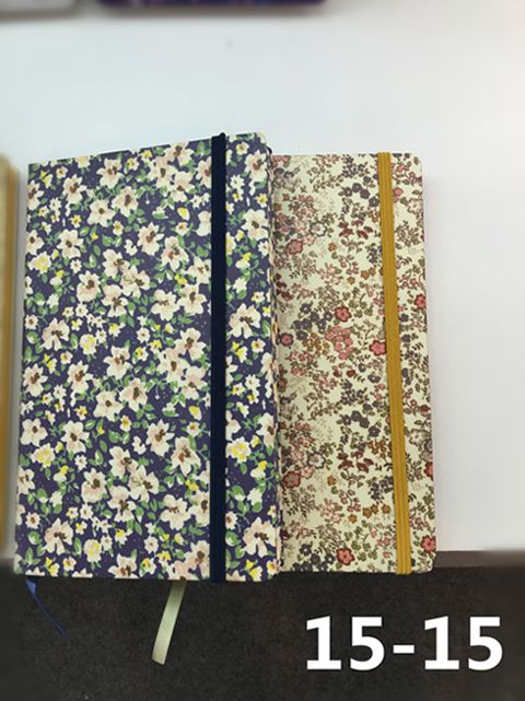 Top Quality Customized Printed PU Leather Cover Bound Notebook