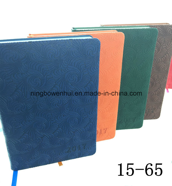 Top Quality Customized PU Leather Notebook for Diary, Journal and Note