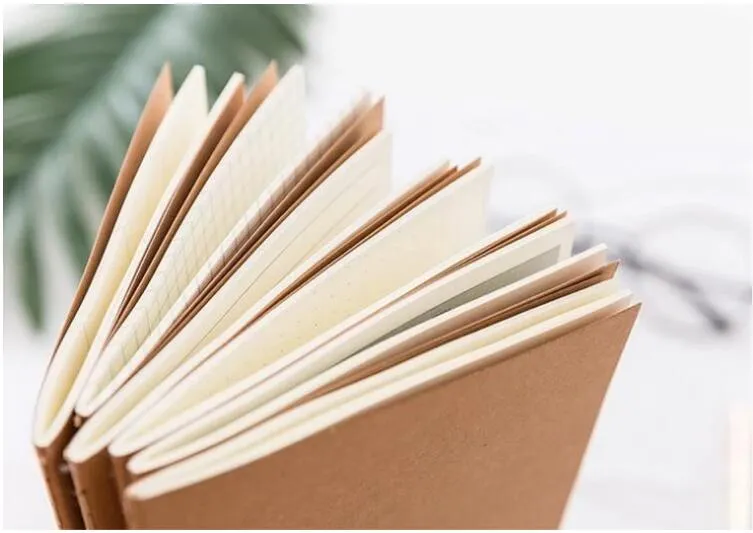 Travel Kraft Paper Notepad Daily Plan Notes for Creative Work Small Notebook