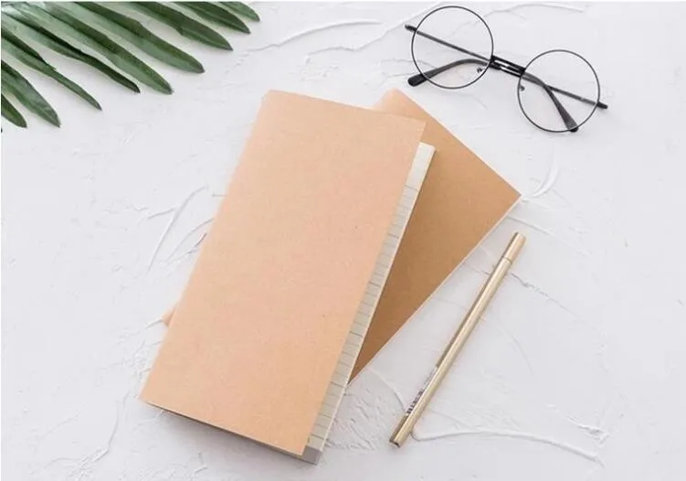 Travel Kraft Paper Notepad Daily Plan Notes for Creative Work Small Notebook