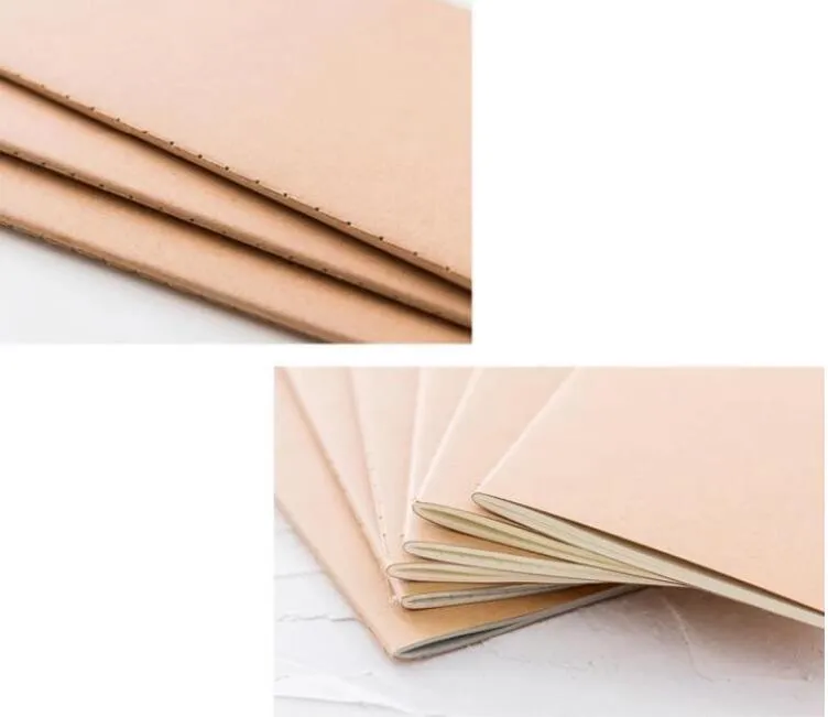 Travel Kraft Paper Notepad Daily Plan Notes for Creative Work Small Notebook