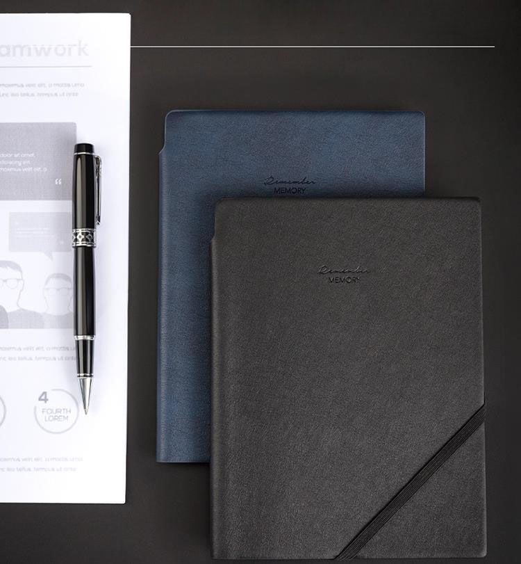 Waterproof 25K PU Leather Office Stationery Notebook