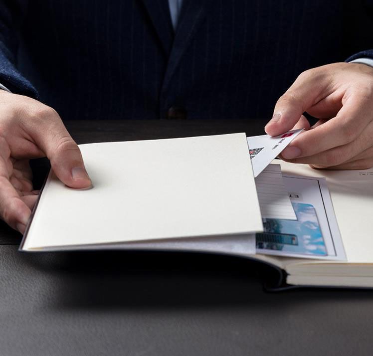 Waterproof 25K PU Leather Office Stationery Notebook