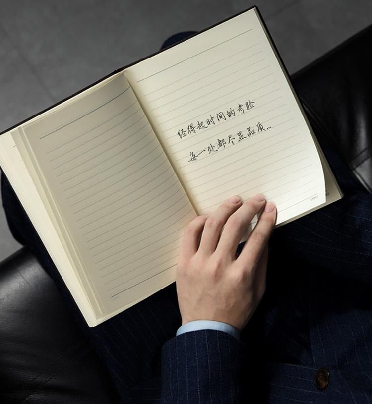 Waterproof 25K PU Leather Office Stationery Notebook