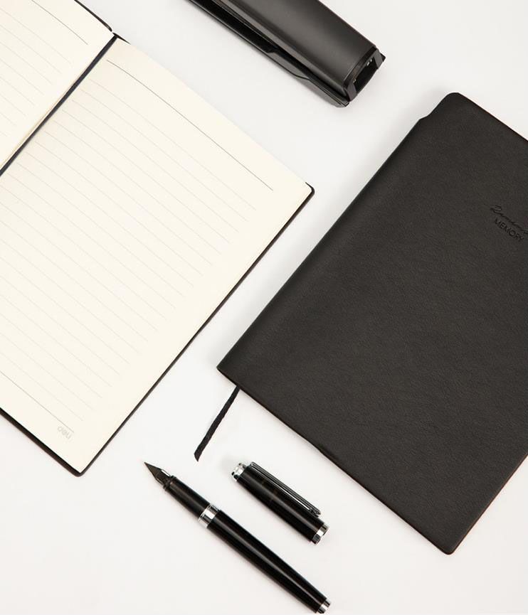 Waterproof 25K PU Leather Office Stationery Notebook