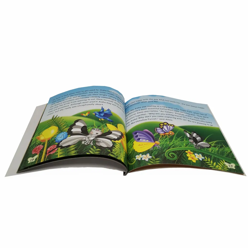 Wholesale Cheap Colouring Book Printing Colourful Story Books Printable for Kids English Learning