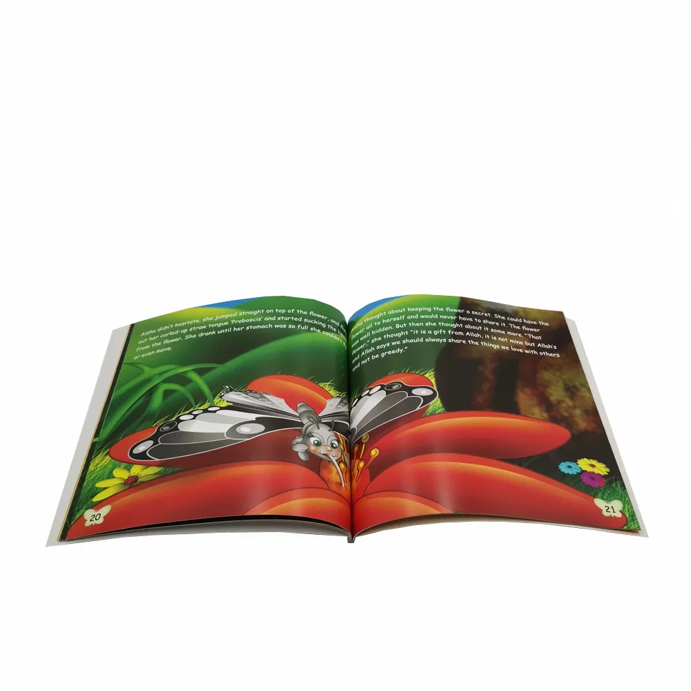 Wholesale Cheap Colouring Book Printing Colourful Story Books Printable for Kids English Learning