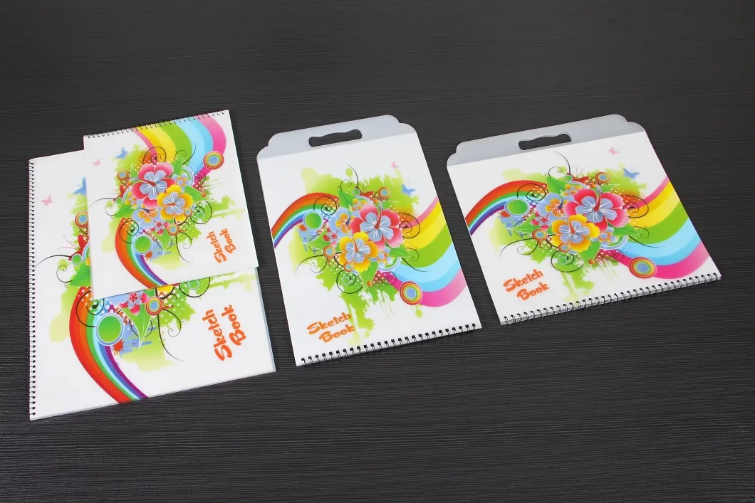 Wholesale Custom A3/A4/A5 Drawing Book Hardcover Blank Art Sketchbook