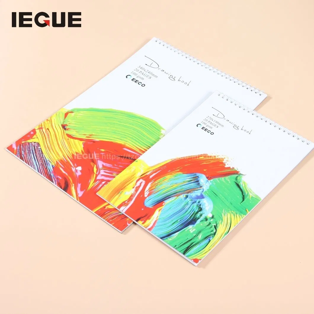 Wholesale Custom A3/A4/A5 Drawing Book Hardcover Blank Art Sketchbook