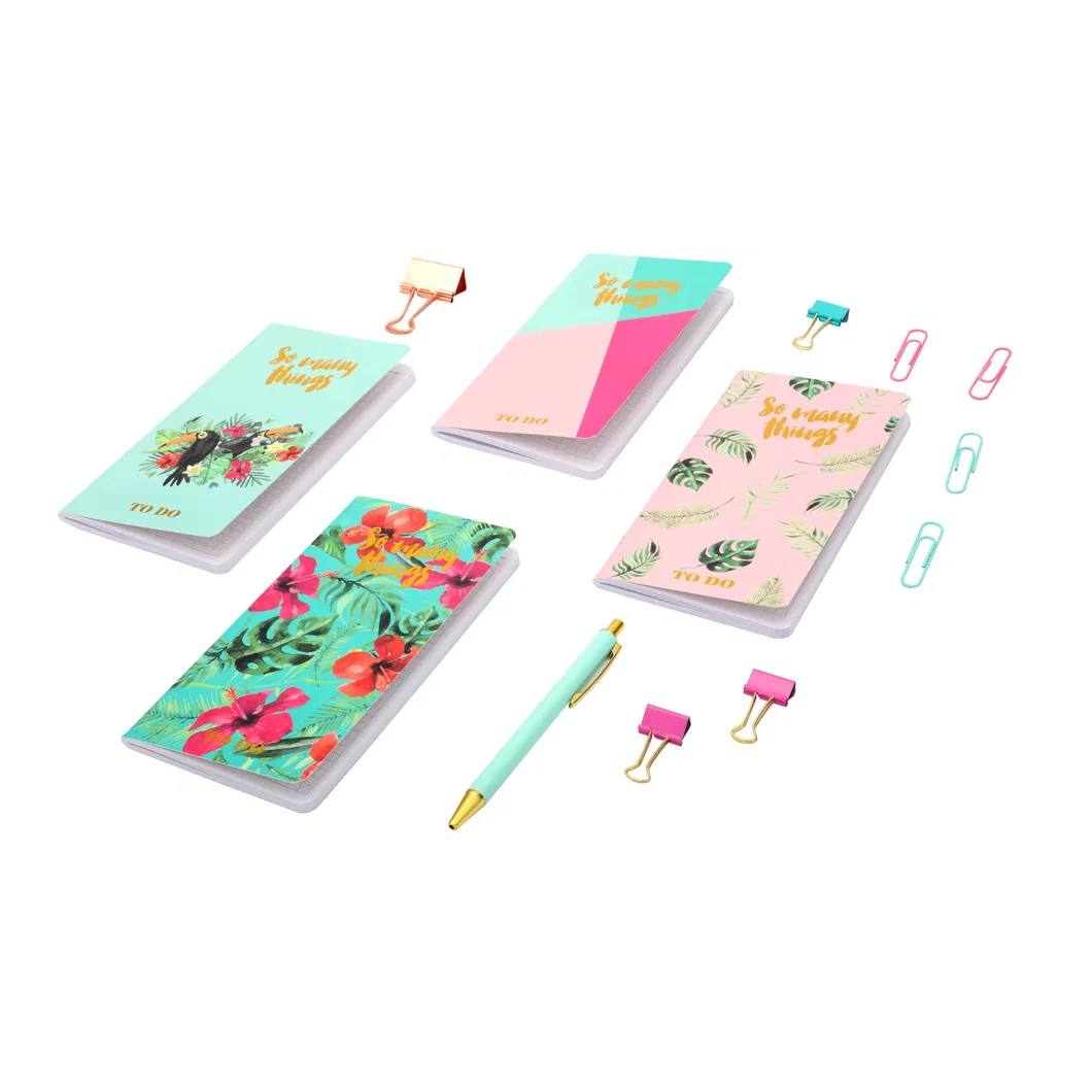 Wholesale Paper Cover A6 Cute Fancy Pocket Weekly Planner Notebook